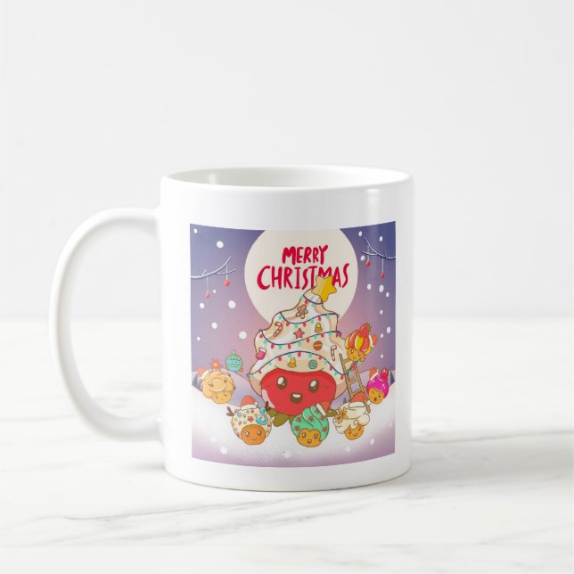 Caneca De Café Feliz Natal (Esquerda)