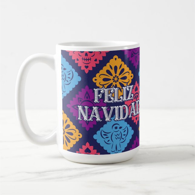 Caneca De Café Feliz Natal (Esquerda)