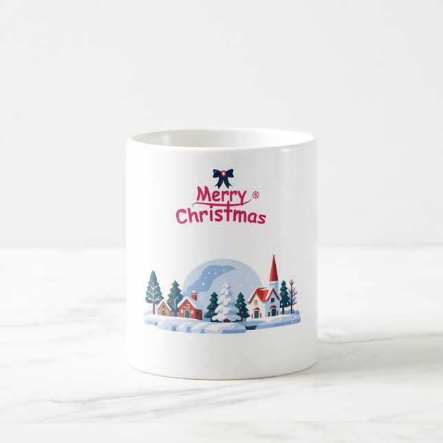 Caneca De Café Feliz Natal  (Centro)