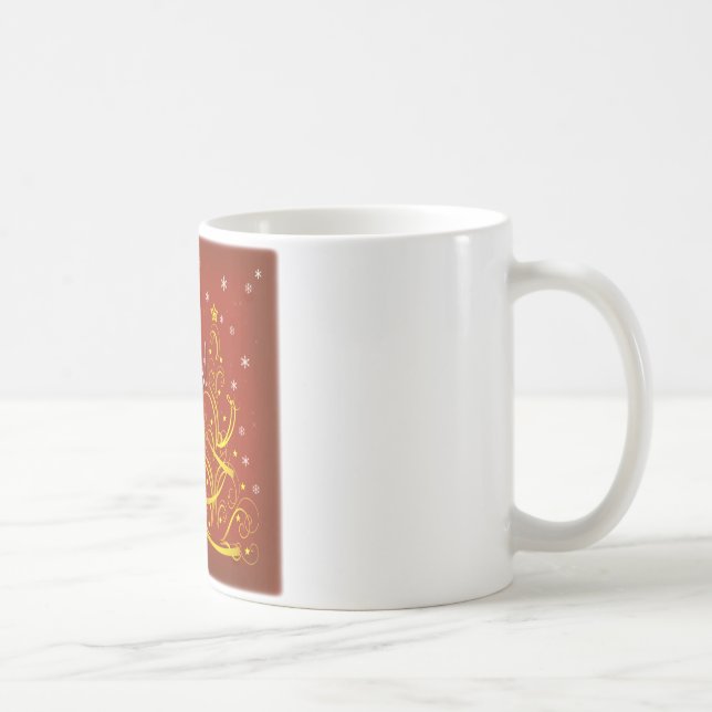 Caneca De Café Feliz Natal (Direita)