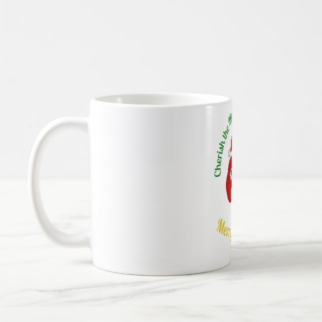 Caneca De Café Feliz Natal (Esquerda)