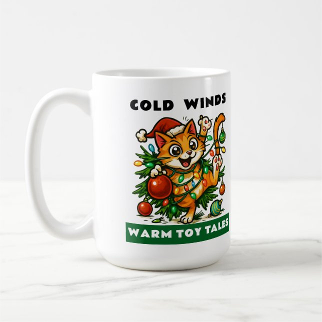 Caneca De Café Feliz Natal (Esquerda)