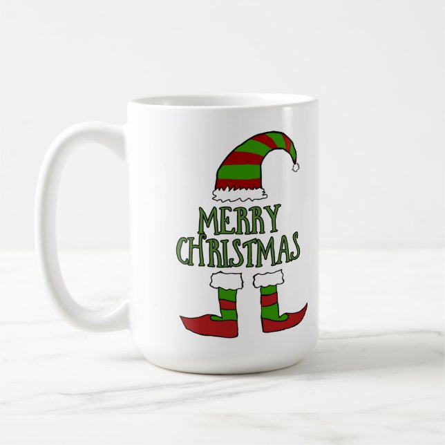 CANECA DE CAFÉ FELIZ NATAL  (Esquerda)