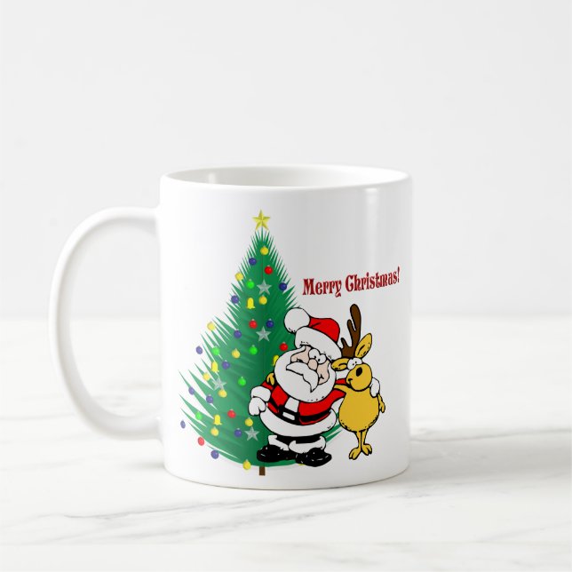 Caneca De Café Feliz Natal! (Esquerda)