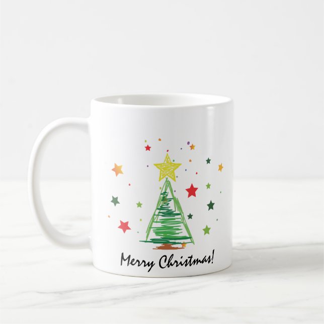 Caneca De Café Feliz Natal! (Esquerda)