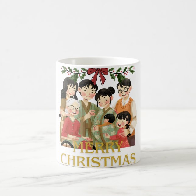Caneca De Café feliz natal (Centro)