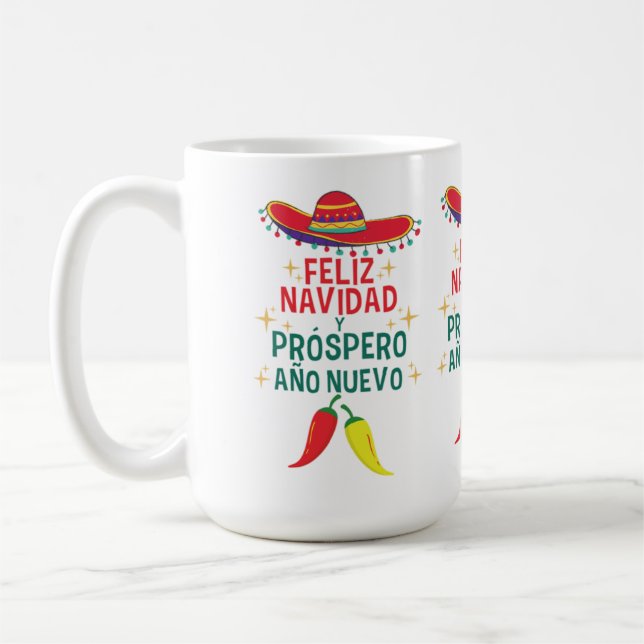 Caneca De Café Feliz Natal (Esquerda)