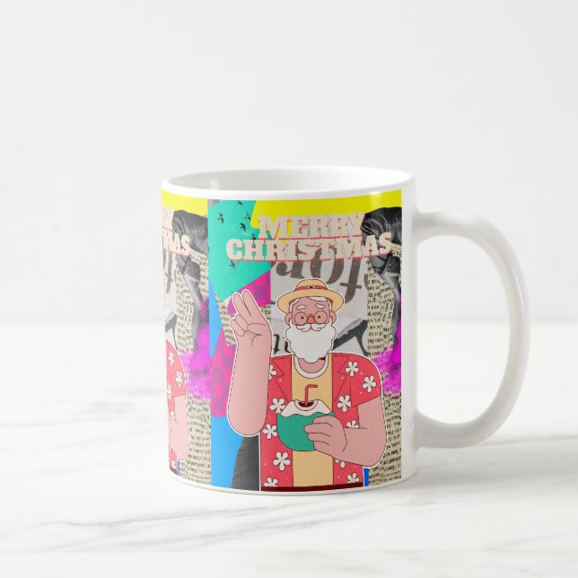 Caneca De Café Feliz Natal 2024 (Direita)