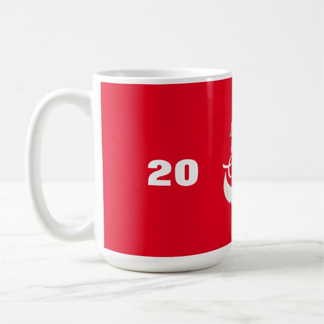 Caneca De Café feliz natal 2024 (Esquerda)