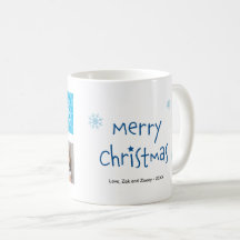 Feliz Natal 2 Fotografia Personalizada Mug