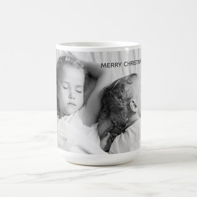 Caneca De Café Feliz Natal Avó Foto de Férias (Centro)