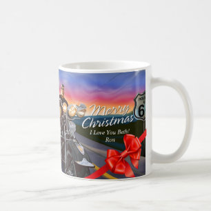 Caneca De Café Feliz Natal Bikers 1 Mug