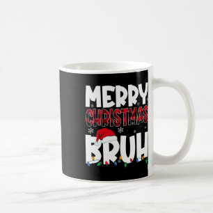 Caneca De Café Feliz Natal Bruh Papais noeis Engraçados Boas de N