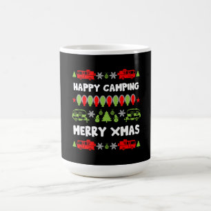 Caneca De Café Feliz Natal Caravan