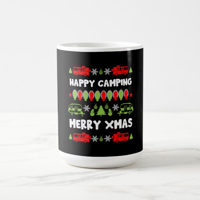 Caneca De Café Feliz Natal Caravan (Centro)