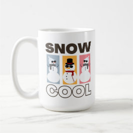 Caneca De Café Feliz Natal Citação Neve Legal Colorida Neve