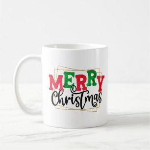 Caneca De Café Feliz Natal Com Design- 80716