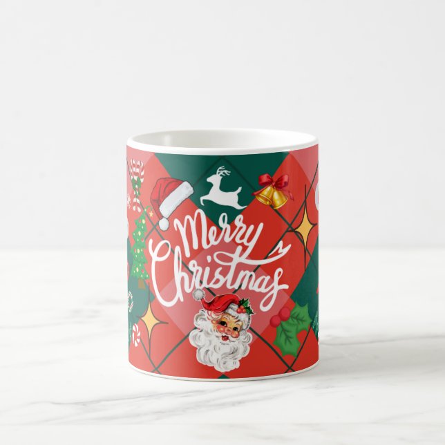 Caneca De Café Feliz Natal com Doces Presentes (Centro)