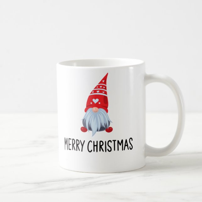 Caneca De Café Feliz Natal com Papai Noel (Direita)