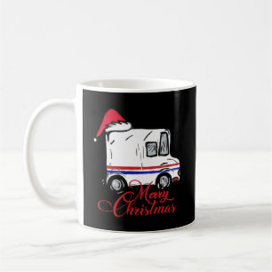 Caneca De Café Feliz Natal Correio Postal Carrier Gift San