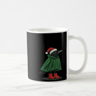 Caneca De Café Feliz Natal Corvo Preto Divertido F-caw-f Natal Al