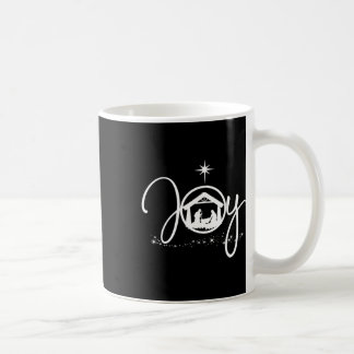 Caneca De Café Feliz Natal Cristão Jesus Criatividade Cena Fé
