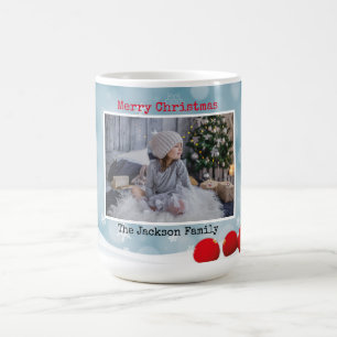 Caneca De Café Feliz Natal da Imagem Minimalista Elegante