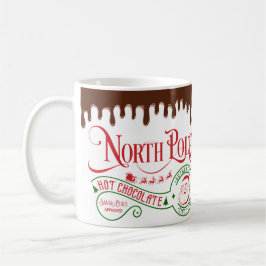 Caneca De Café Feliz Natal de Chocolate Quente do Polo Norte