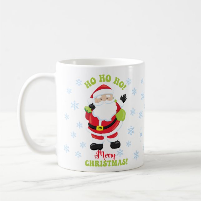 Caneca De Café Feliz Natal dos Papais noeis (Esquerda)