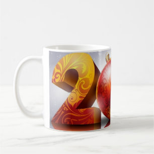 Caneca De Café Feliz Natal e Ano Novo
