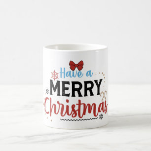 Caneca De Café Feliz Natal e Feliz ano novo Férias Festivas