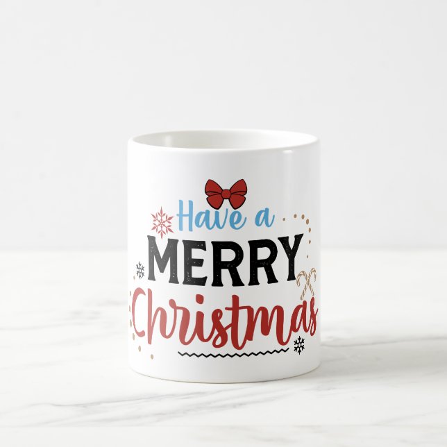 Caneca De Café Feliz Natal e Feliz ano novo | Férias Festivas (Centro)