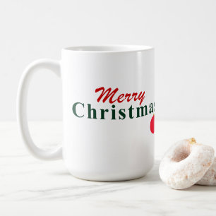 Caneca De Café Feliz Natal e Natal de Ornament