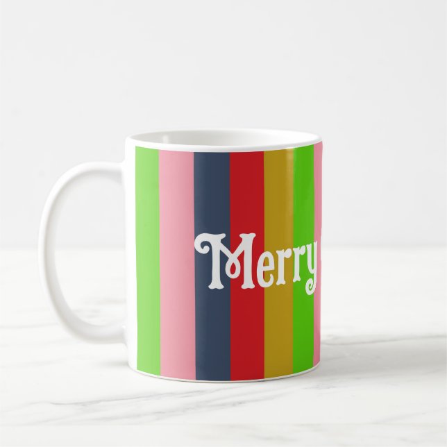Caneca De Café Feliz Natal e um Feliz Ano Novo! (Esquerda)
