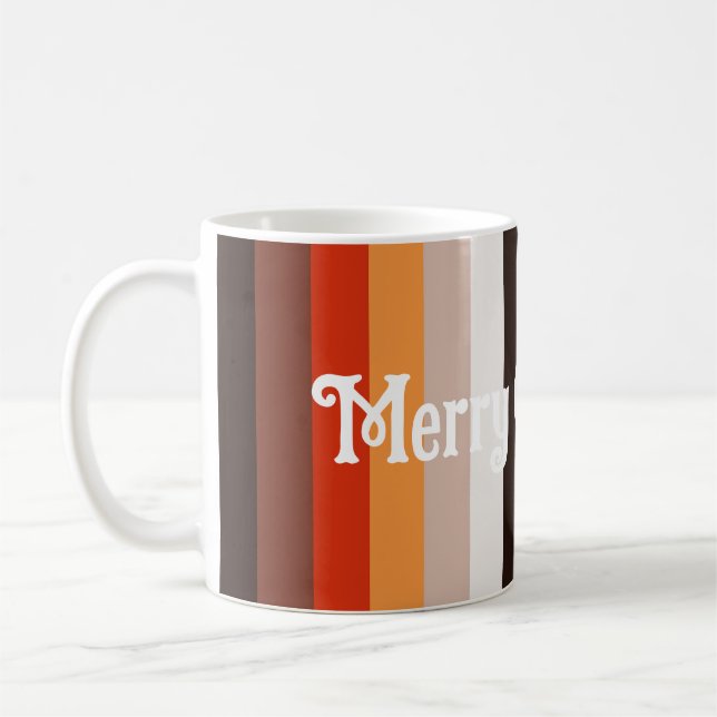 Caneca De Café Feliz Natal e um Feliz Ano Novo! (Esquerda)