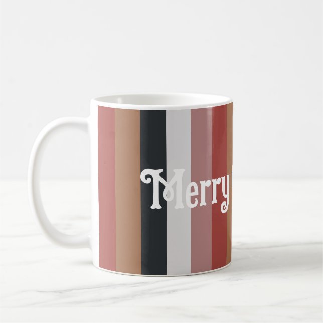 Caneca De Café Feliz Natal e um Feliz Ano Novo! (Esquerda)
