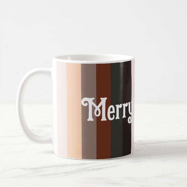 Caneca De Café Feliz Natal e um Feliz Ano Novo! (Esquerda)