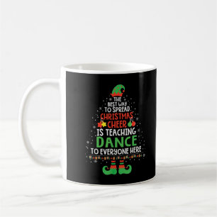 Caneca De Café Feliz Natal Está Ensinando Papais noeis De Dança G