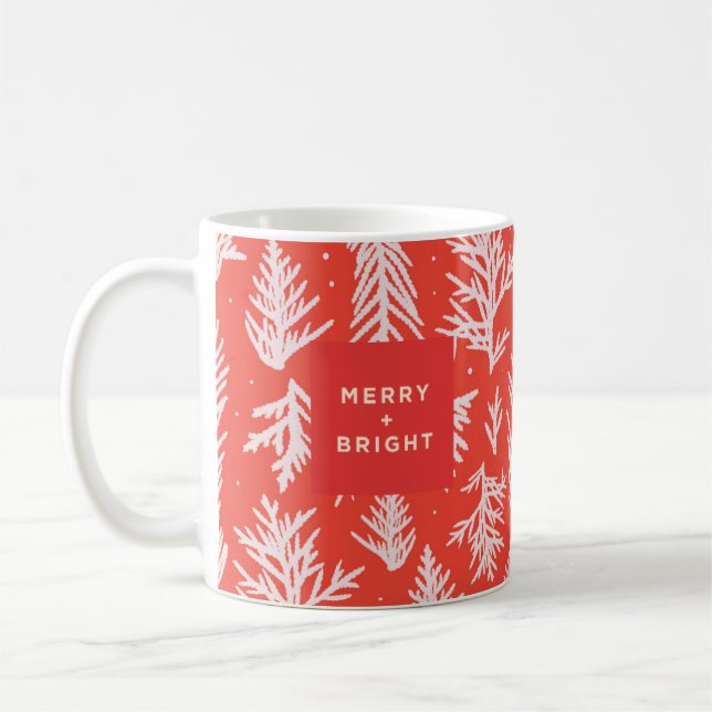 Caneca De Café Feliz Natal Feriado Mug - Bonito e Moderno present (Esquerda)