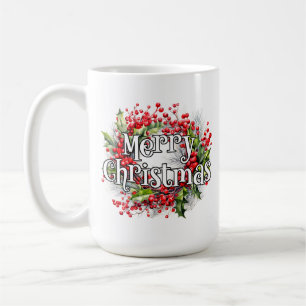 Caneca De Café Feliz Natal   Feriados felizes