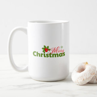Caneca De Café Feliz Natal Holly Mug