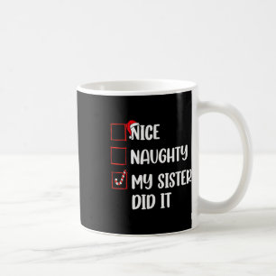 Caneca De Café Feliz Natal Irmã Bela Fez Isso Família Xmas B