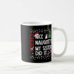 Caneca De Café Feliz Natal Irmã Bela Fez Isso Família Xmas B