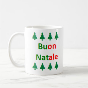 Caneca De Café feliz natal italiano