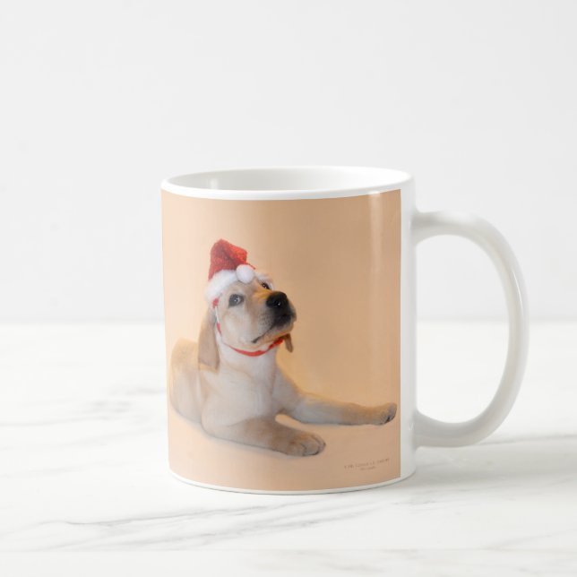 Caneca De Café Feliz Natal - laboratório amarelo (Direita)