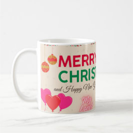 Caneca De Café Feliz Natal, Meus Mogas de Amor