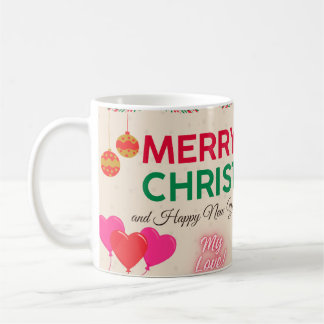 Caneca De Café Feliz Natal, Meus Mogas de Amor