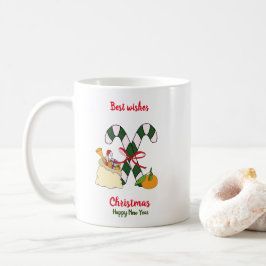 Caneca De Café Feliz Natal minimalista e Ano novo