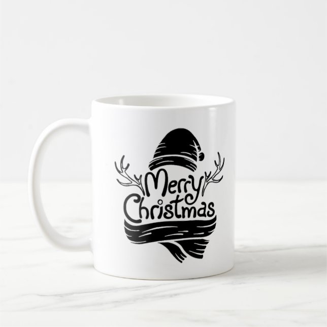 Caneca De Café Feliz Natal Mug - Um Presente Significativo (Esquerda)