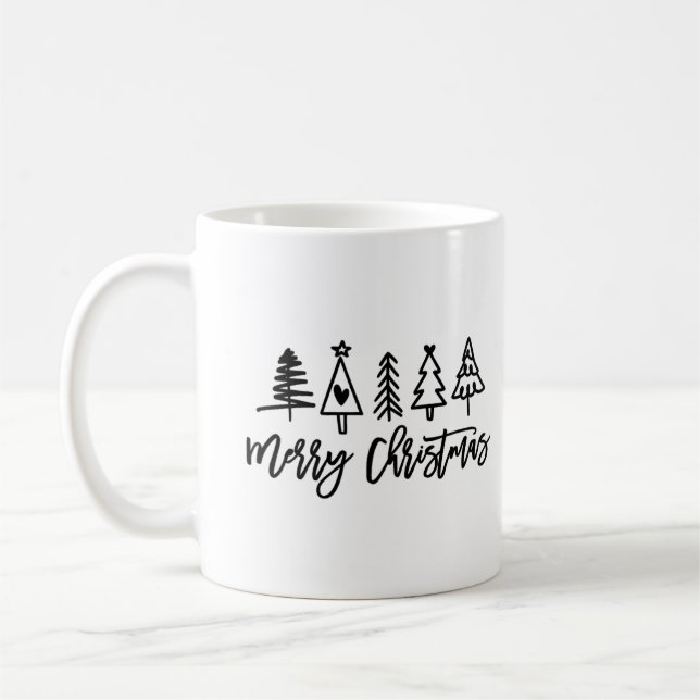 Caneca De Café Feliz Natal Mug - Um Presente Significativo (Esquerda)